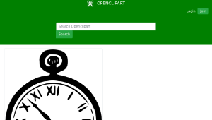 openclipart圖庫：Pocket Watch