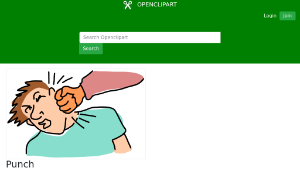openclipart圖庫：Punch-資源代表圖