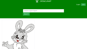 openclipart圖庫：tale rabbit-資源代表圖