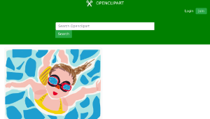 openclipart圖庫：DailySketch31: Summer Swimming