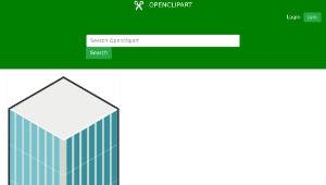 openclipart圖庫：isocity big tower