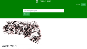 openclipart圖庫：World War I