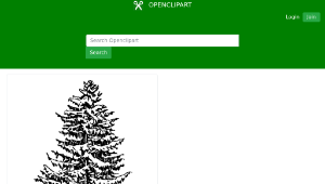 openclipart圖庫：Spruce