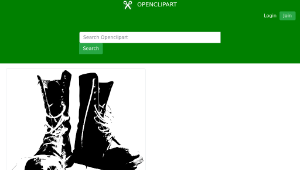 openclipart圖庫：boots