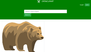 openclipart圖庫：Architetto -- orso 12