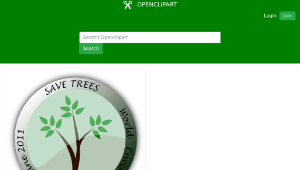 openclipart圖庫：Environment Day