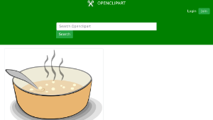 openclipart圖庫：Soup