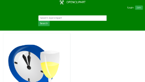 openclipart圖庫：New Year Icon