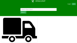openclipart圖庫：Truck-資源代表圖