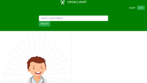openclipart圖庫：Doctor And Patients-資源代表圖