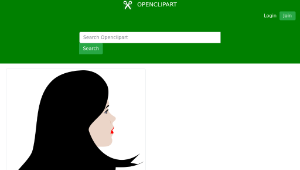 openclipart圖庫：Beauty No27 Tranquillity
