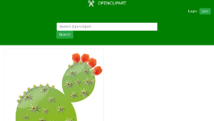 openclipart圖庫：Cactus-資源代表圖