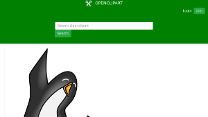openclipart圖庫：Penguin