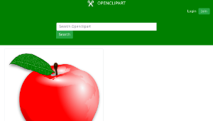 openclipart圖庫：apple