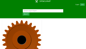 openclipart圖庫：steam gear
