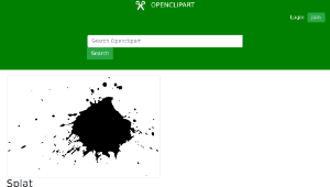 openclipart圖庫：Splat-資源代表圖