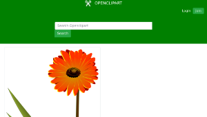 openclipart圖庫：flowers gerbera-資源代表圖