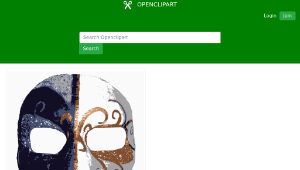 openclipart圖庫：Mask縮圖