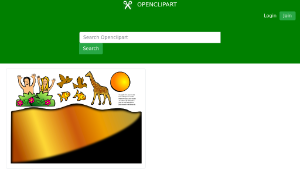 openclipart圖庫：Creation Scene Part 1
