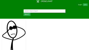 openclipart圖庫：Al blind縮圖