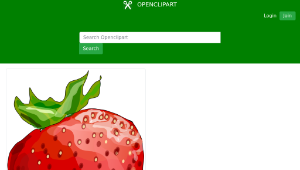 openclipart圖庫：Strawberry縮圖
