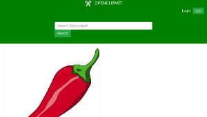 openclipart圖庫：chilli縮圖