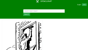 openclipart圖庫：window washer-資源代表圖