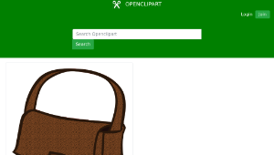 openclipart圖庫：bag - coloured縮圖