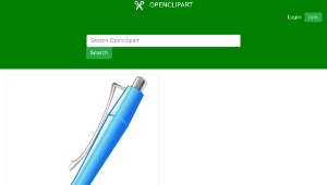 openclipart圖庫：Pen remix縮圖