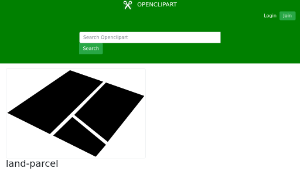 openclipart圖庫：land-parcel-資源代表圖