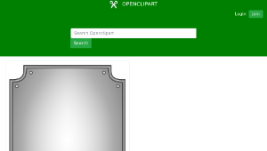 openclipart圖庫：Shield #4縮圖