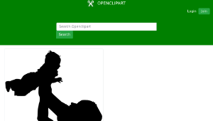 openclipart圖庫：Father And Son縮圖