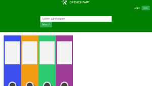 openclipart圖庫：binders縮圖