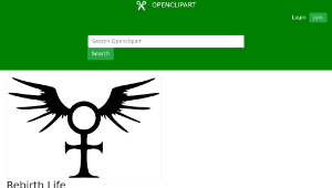 openclipart圖庫：Rebirth Life-資源代表圖