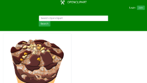 openclipart圖庫：Chocolate ice cream-資源代表圖