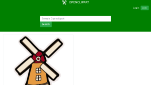 openclipart圖庫：Windmill-資源代表圖