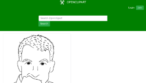openclipart圖庫：Thinking-資源代表圖