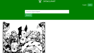 openclipart圖庫：Drunk Christmas Santa