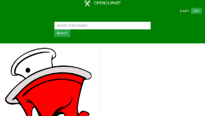 openclipart圖庫：Spraycan cartoon縮圖