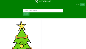 openclipart圖庫：sapin-02-xmas縮圖