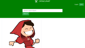 openclipart圖庫：Jumping Girl-資源代表圖