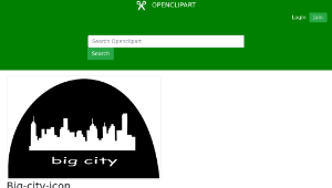 openclipart圖庫：Big-city-icon-資源代表圖
