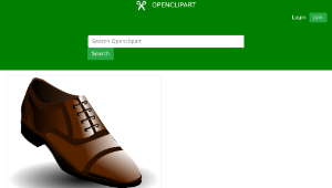 openclipart圖庫：brown shoes縮圖