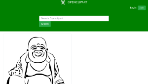 openclipart圖庫：buddha縮圖