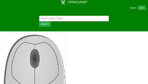 openclipart圖庫：Plopitech mouse-資源代表圖