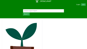 openclipart圖庫：sample plants-資源代表圖