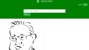 openclipart圖庫：Martti Ahtisaari縮圖