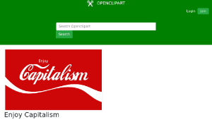 openclipart圖庫：Enjoy Capitalism-資源代表圖