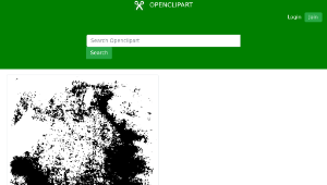 openclipart圖庫：Grungy stain縮圖