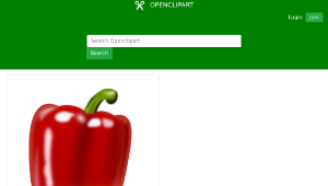 openclipart圖庫：Pimiento